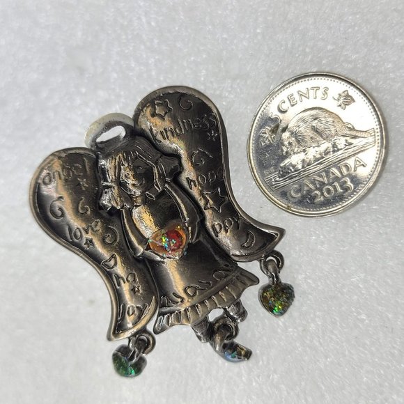 Angel Pendant Brooch - Picture 5 of 10